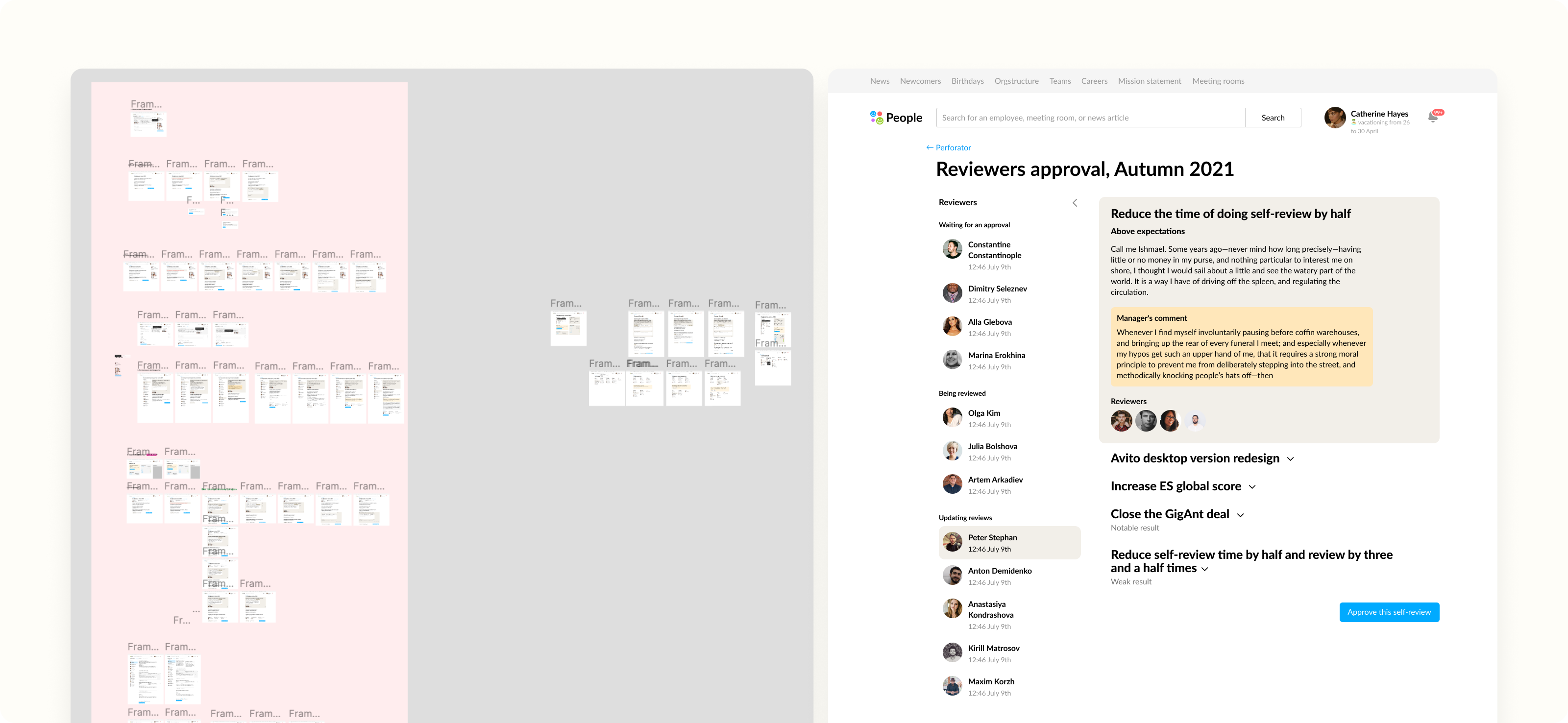 Avito 360 Review Interface