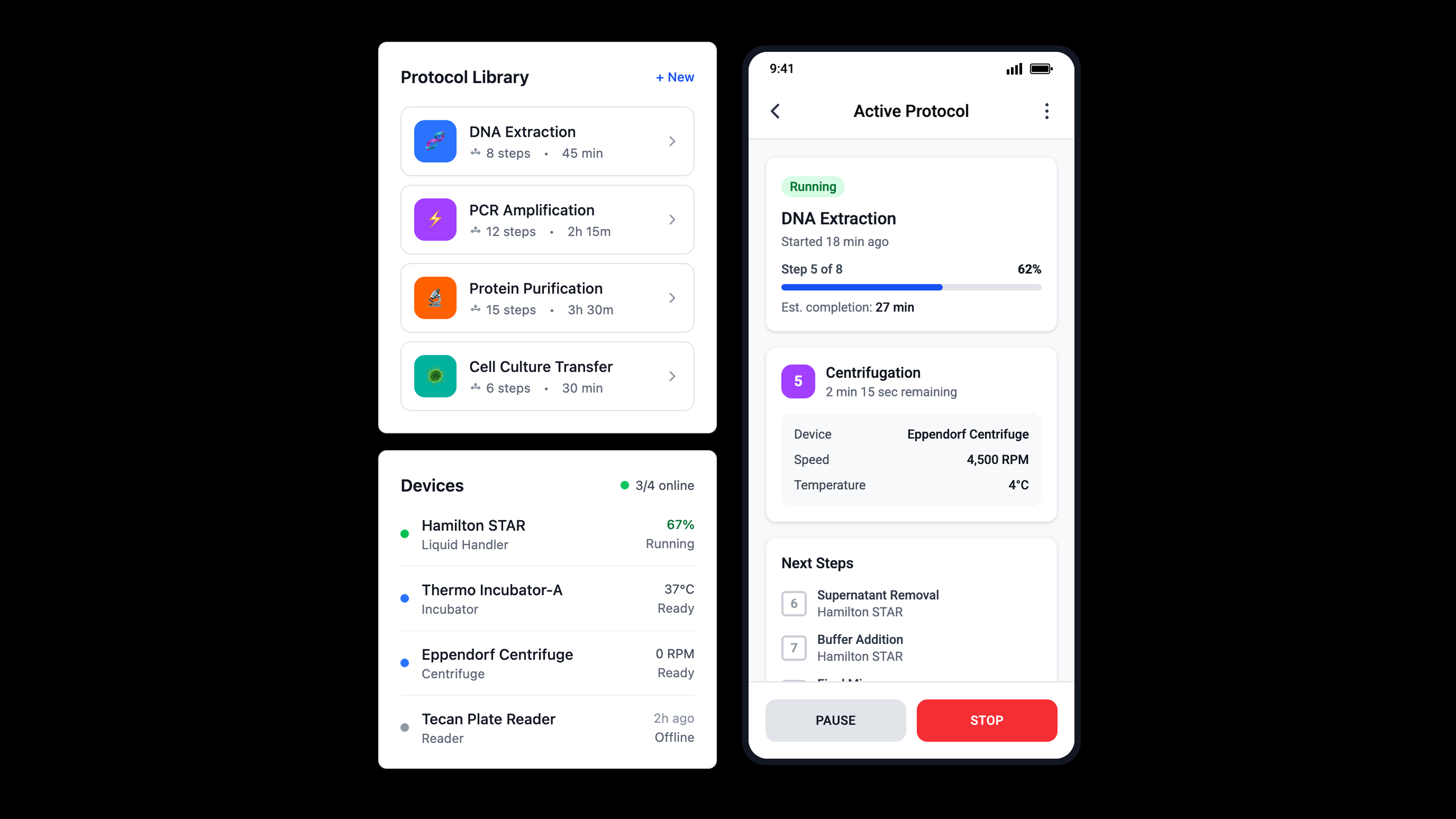 No-code lab automation with LabMate logo